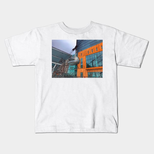 Portland tramway Kids T-Shirt by WelshDesigns